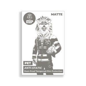 MSP - PET ANTI-STATIC - MATTE - 12×18cm