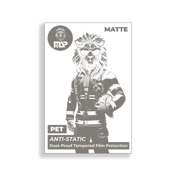 MSP - PET ANTI-STATIC - MATTE - 12×18cm