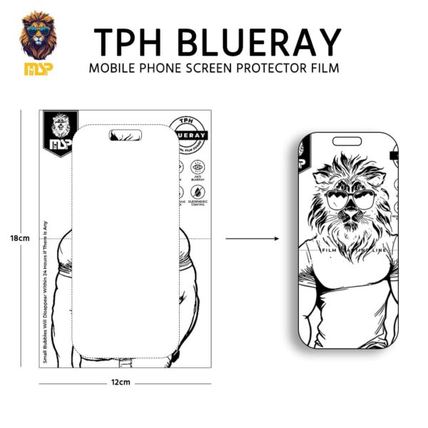 MSP - TPH BLUERAY - CLEAR - 12×18cm