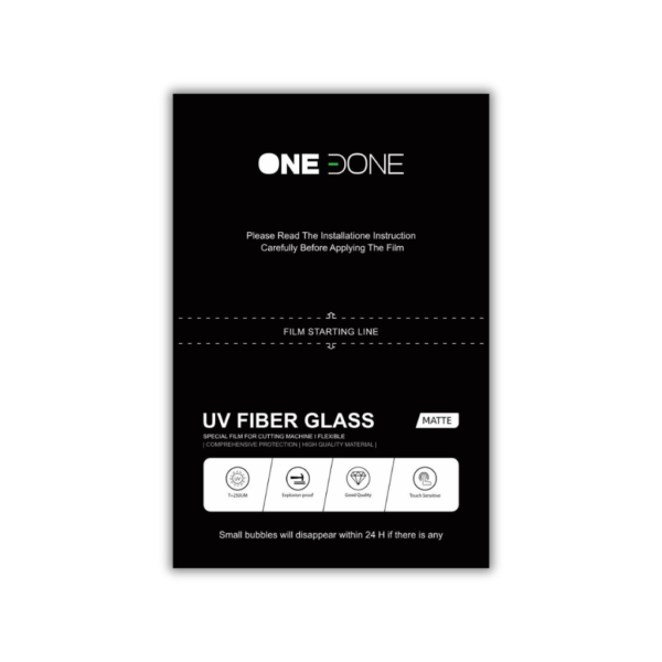 ONEDONE - UV FIBER GLASS - MATTE - 12×18cm