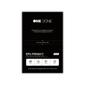 ONEDONE - EPU PRIVACY - CLEAR - 12×18cm