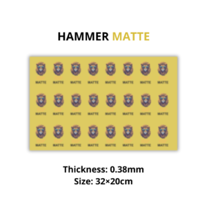 MSP - PET - MATTE - 0.38mm - 31×20cm