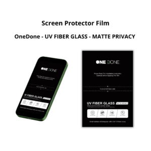ONEDONE - UV FIBER GLASS - MATTE PRIVACY - 12×18cm