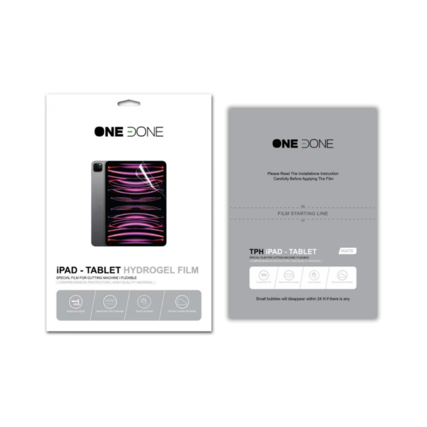 ONEDONE - TPH iPAD - TABLET - MATTE - 21×30cm