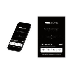 ONEDONE - TPU PRIVACY - CLEAR - 12×18cm
