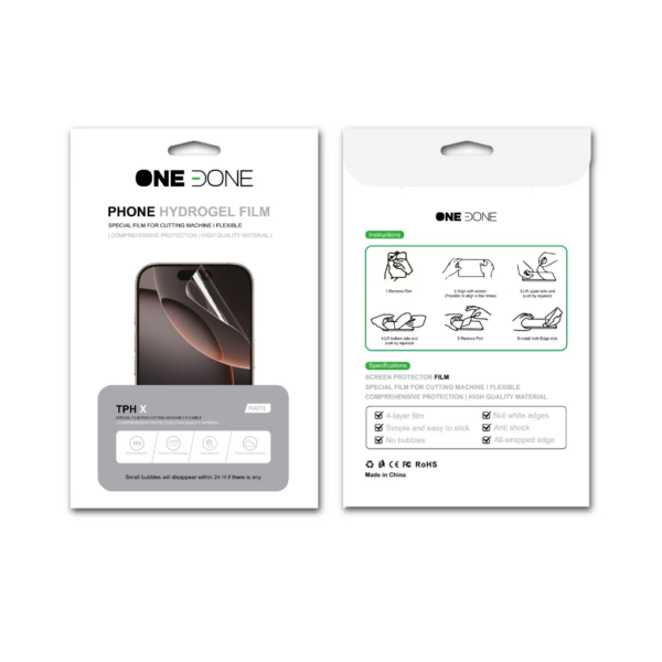 ONEDONE - TPH X - MATTE - 12×19cm